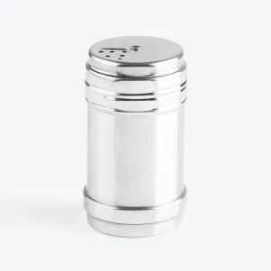 POTE PARA CONDIMENTO EM AÇO INOX - 10X5CM