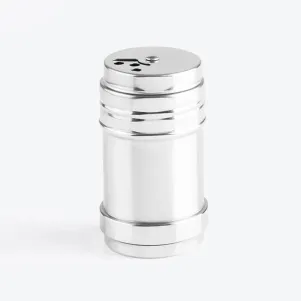 POTE PARA CONDIMENTO EM AÇO INOX - 8X4CM