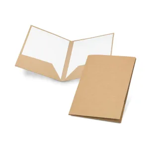 PUZO. Pasta porta-documentos A4 em cartão kraft (400 g/m²)