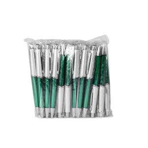 Pacote com Caneta Plástica