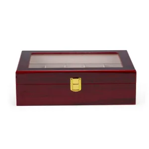 Porta-Relógios com 10 Divisórias