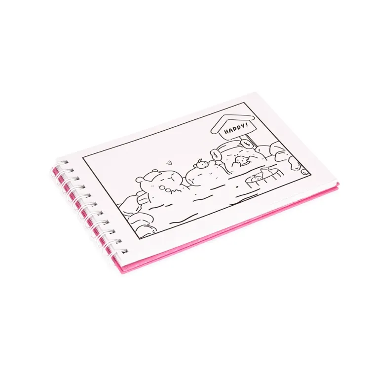 Caderno Para Colorir Desenho Animado