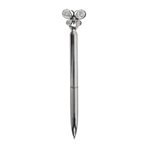 Caneta Metal Borboleta 