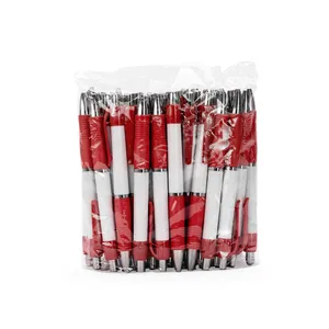 Pacote com Caneta Plástica