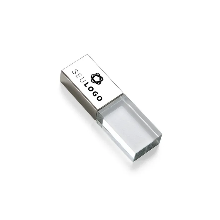 Pen Drive Vidro 4GB/8GB/16GB/64GB