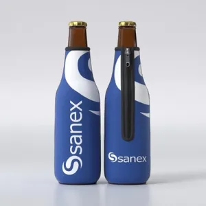 Porta Long Neck com Zíper Personalizado