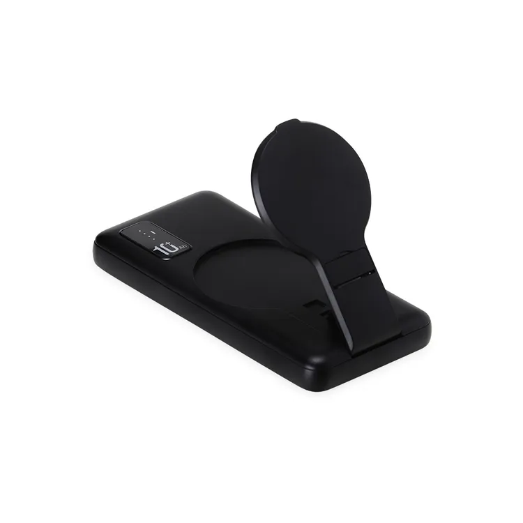 Power Bank 10.000mAh com Carregamento via Indução ou via Cabo