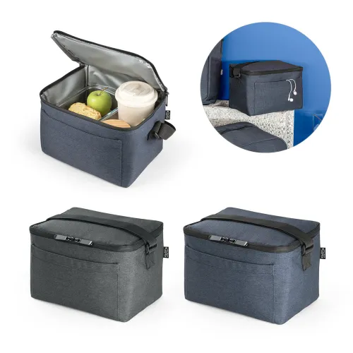 REPURPOSE COOLER. Cooler. Bolsa térmica 7 L em 600D poliéster reciclado (100% rPET)