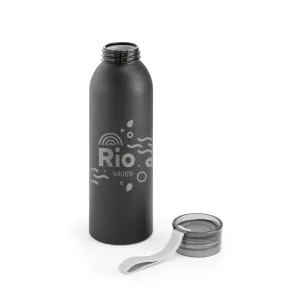 RIO. Squeeze em alumínio com tampa em PP 660 mL