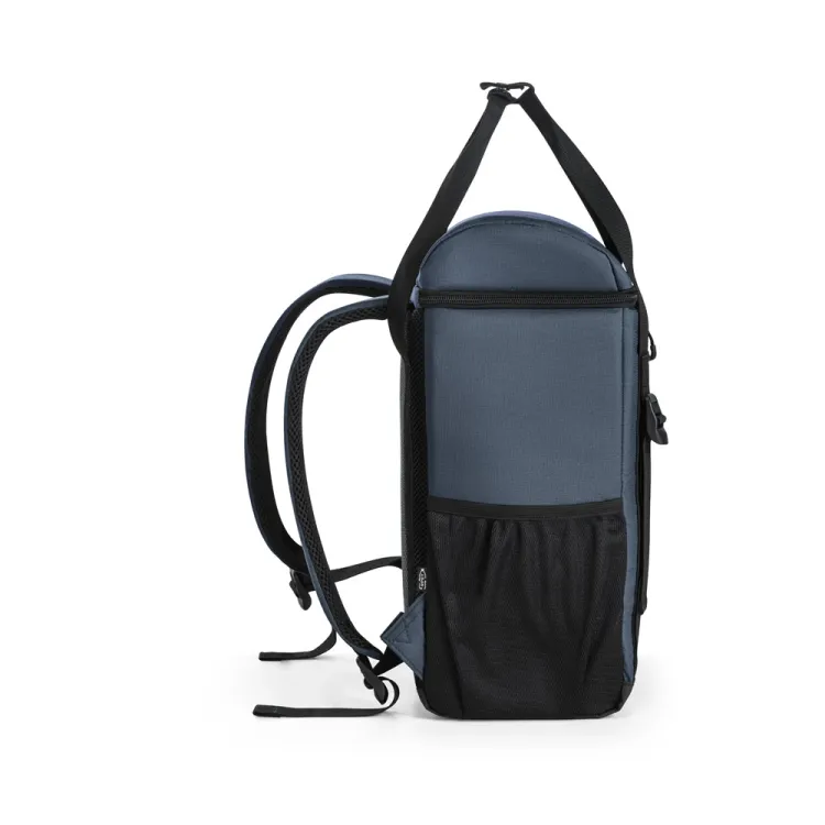 ROMA L. Mochila térmica almofadada em 600D ripstop em poliéster reciclado (100% rPET)