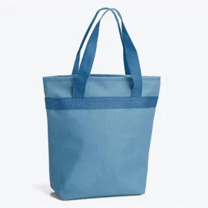 SACOLA TÉRMICA EM NYLON 600 AZUL CLARO - 5L - 20,5X8X27CM