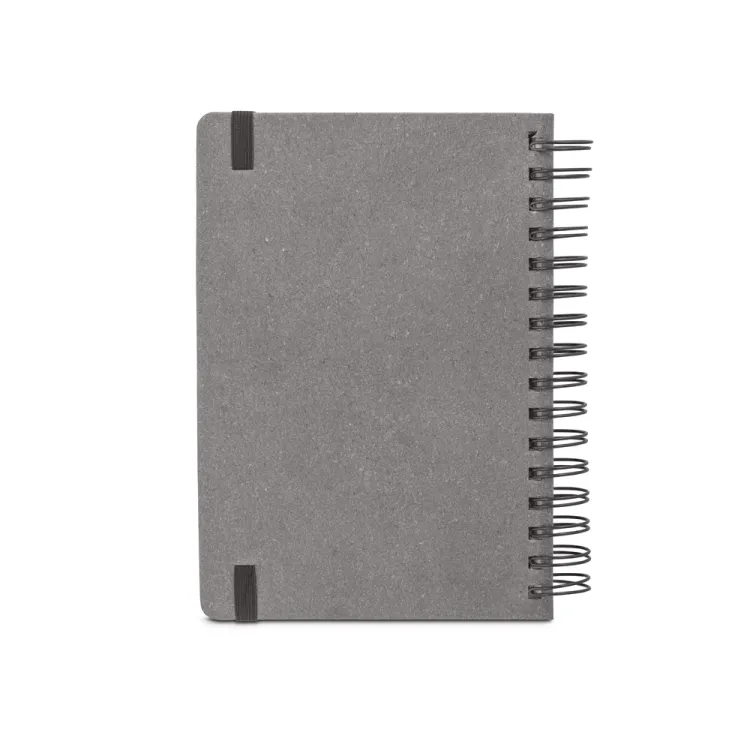 SIMMEL A5. Agenda A5 com argolas em pele reciclada