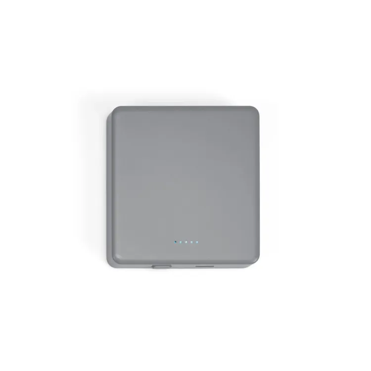 SMOOT. Bateria portátil de carregamento rápido em ABS 100% reciclado com acabamento em mate 5000 mAh