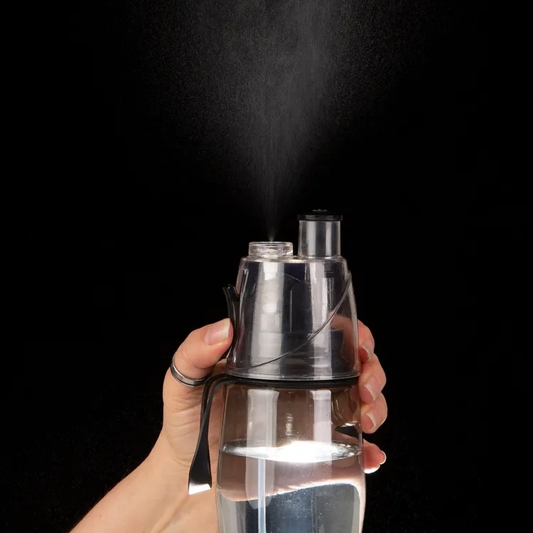 #Squeeze Plástico 700ml com Borrifador 