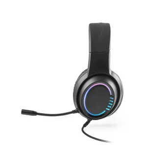 THORNE HEADSET RGB. Fones de ouvidos para jogos com microfone de alta qualidade incorporado com luzes RGB