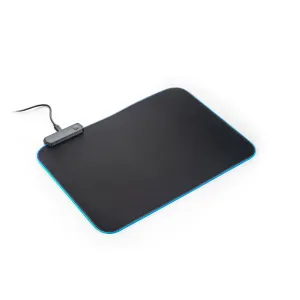 THORNE MOUSEPAD RGB. Tapete para jogos em poliéster com base antiderrapante em borracha