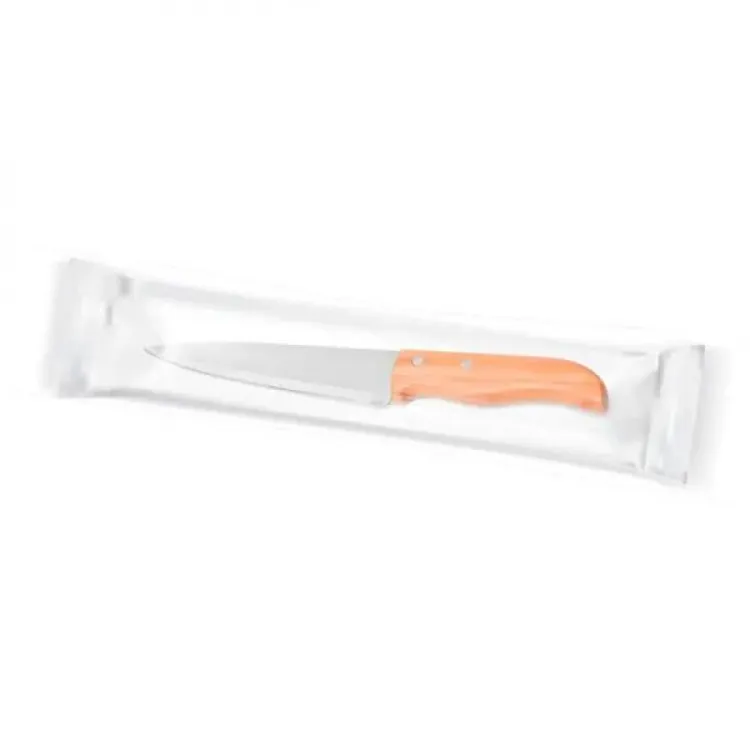 FACA PARA COZINHA INOX / BAMBU - 7 