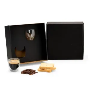 CONJ. DE COPOS COM PAREDE DUPLA - 2 PÇS