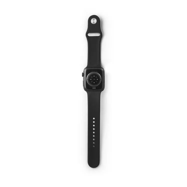WILES. Relógio inteligente com tela IPS de 185 polegadas com bracelete em silicone e à prova de salpicos de água com IPX4
