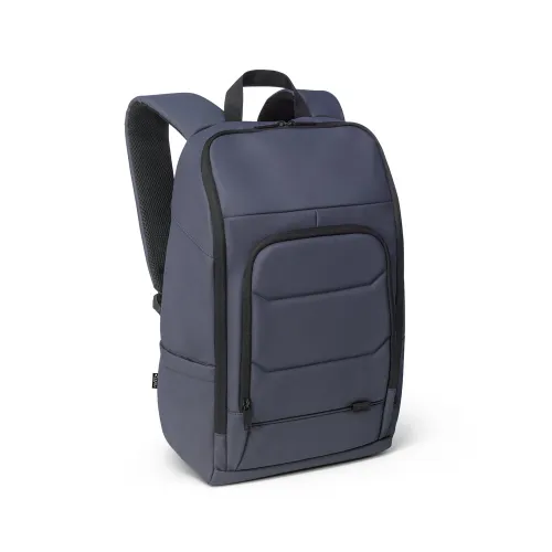 WUHAN. Mochila para notebook em 600D, poliéster reciclado (100% rPET), de alta densidade, com revestimento resistente à água 16"