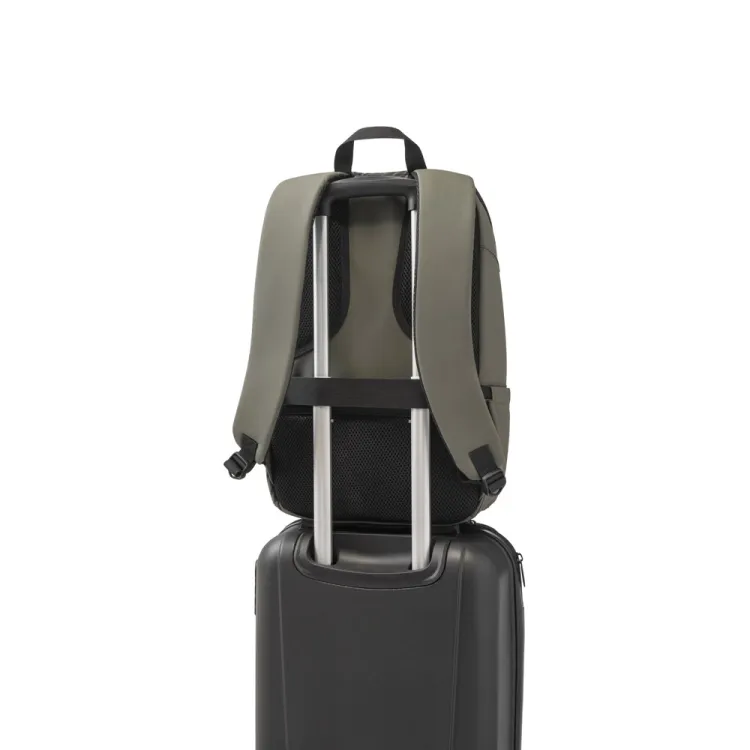 WUHAN. Mochila para notebook em 600D, poliéster reciclado (100% rPET), de alta densidade, com revestimento resistente à água 16
