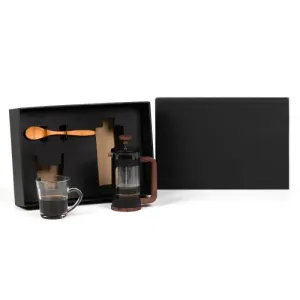 KIT PARA CAFÉ COM PRENSA FRANCESA - 3 PÇS
